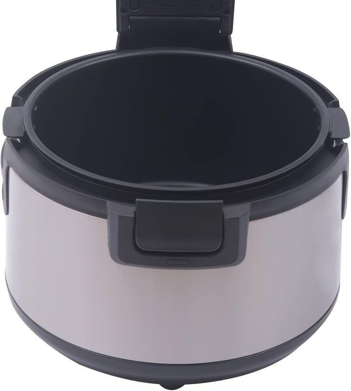 Gastro Reiskocher Elektrisch Dampfkocher Reiskochtopf Gemüsegarer 19 L 100W zum Warmhalten von Reis,