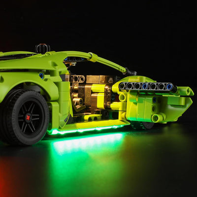 BRIKSMAX 42161 Led Licht für Lego Lamborghini Huracán Tecnica - Compatible with Lego Technic Baustei