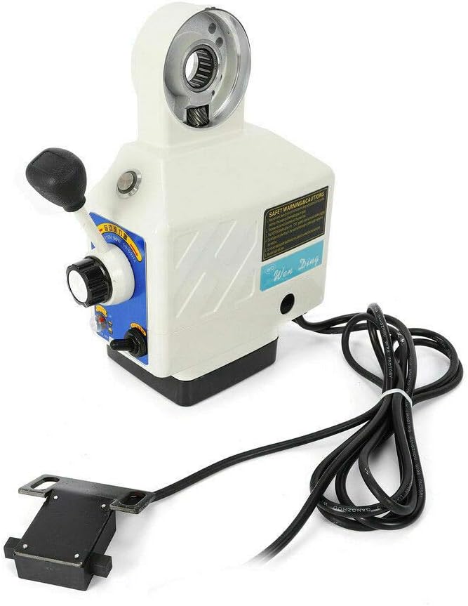 LENJKYYO X-Axis Kleines Volumen Power Feed-Fräsen Power Tabelle für Fräsmaschine Frästischvorschub 1