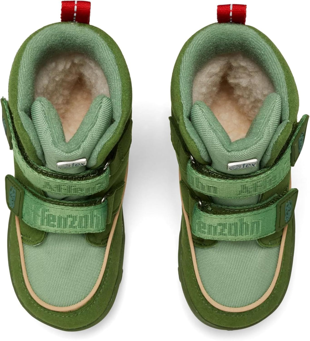 Affenzahn Unisex Kinder Midboot Chamude Comty Winterstiefel 27 EU Drache Grün, 27 EU Drache Grün
