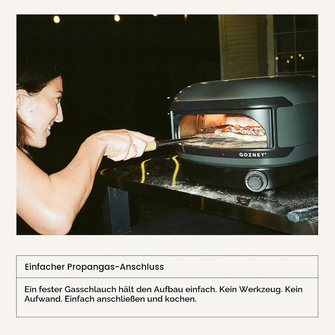 Gozney Arc Lite Outdoor Pizza Oven, Propane Gas Pizza Oven, Precision Flame Control, Cooks 12" Pizza