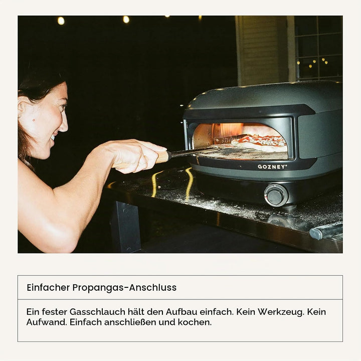 Gozney Arc Lite Outdoor Pizza Oven, Propane Gas Pizza Oven, Precision Flame Control, Cooks 12" Pizza