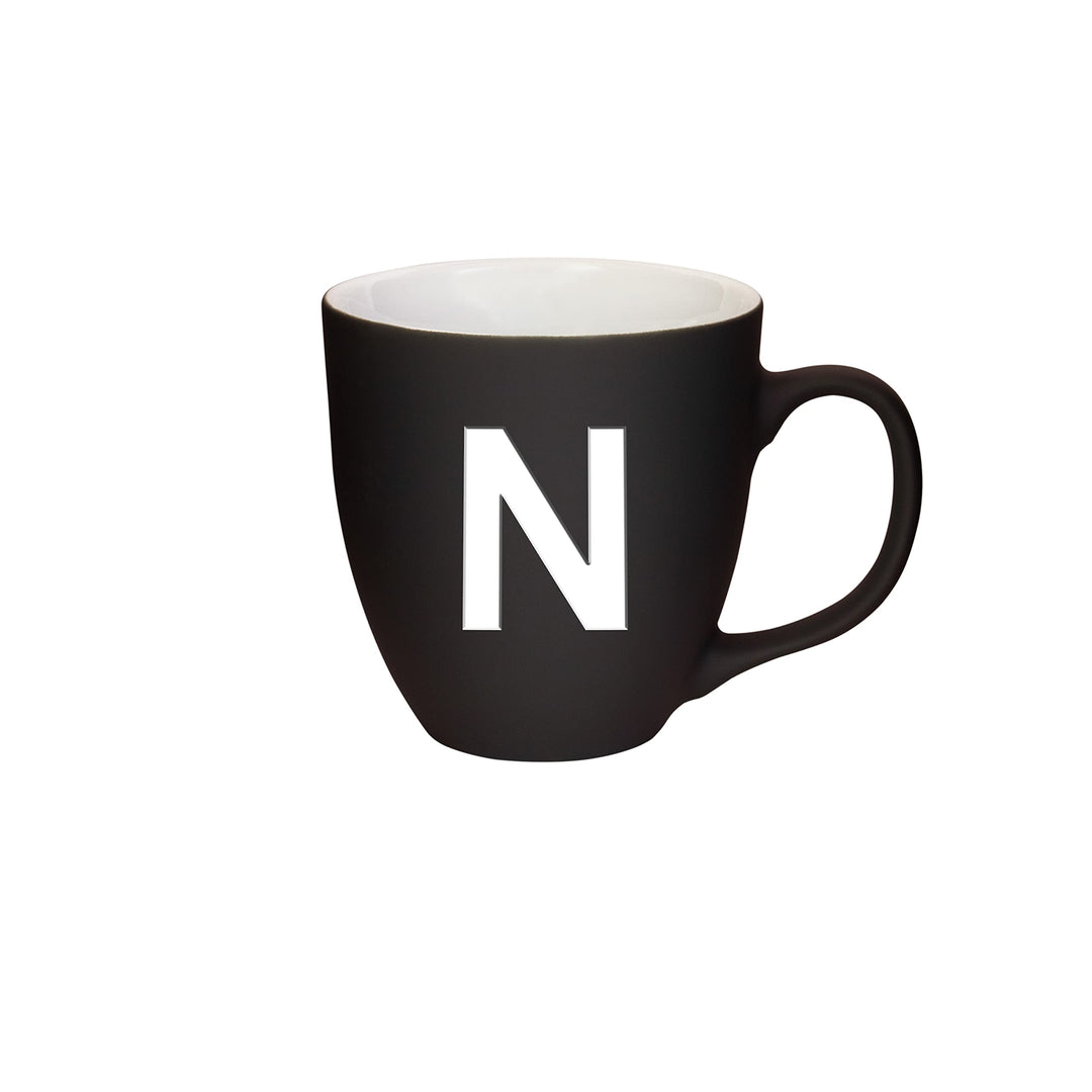 Mahlwerck Jumbotasse, selbst gestalten, grosse Porzellan-Kaffeetasse, matte Oberfläche, Tasse mit Bu