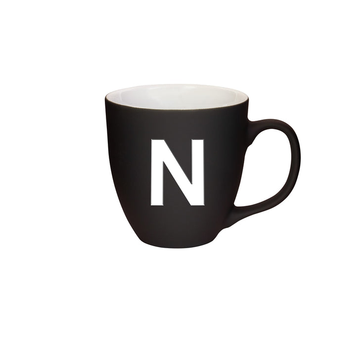 Mahlwerck Jumbotasse, selbst gestalten, grosse Porzellan-Kaffeetasse, matte Oberfläche, Tasse mit Bu