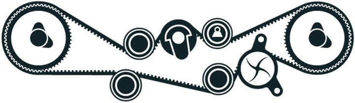 SKF VKMC 98109-3 Spannrollensatz inkl. Wasserpumpe