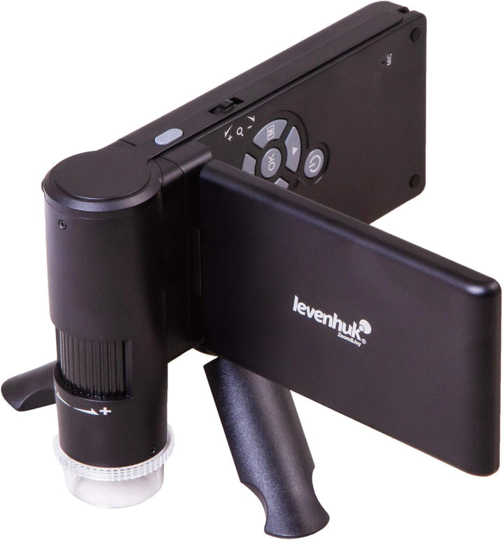 Levenhuk DTX 700 Mobi Kabelloses Tragbares Digitalmikroskop mit 10- bis 1200-Fachem Zoom, Windows- u