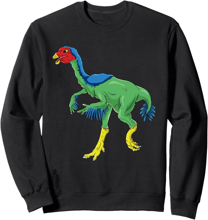 Caudipteryx Dinosaurier Saurier Sammlung Jungen Mädchen Dino Sweatshirt
