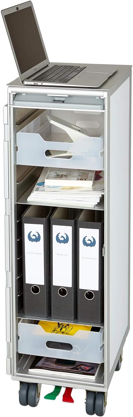 VanDeBord Ausstattungspaket Büro &amp; Homeoffice (Kunststoff, Atlas) Kunststoff ATLAS, Kunststoff ATLAS