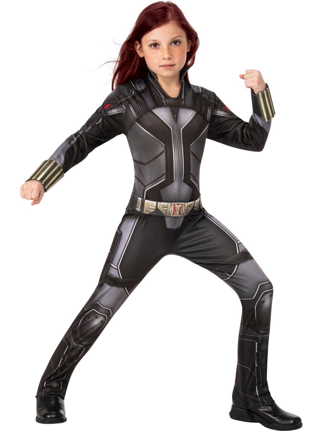 Rubies Offizielles Marvel Black Widow Movie Classic Kostüm, Kinder-Superhelden-Kostüm 3-4 Jahre, 3-4
