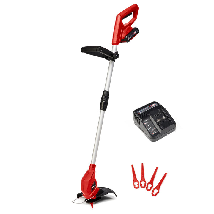 Einhell Akku-Rasentrimmer GC-CT 18/24 Li Power X-Change (18 V, Flowerguard, stufenlos teleskopierbar