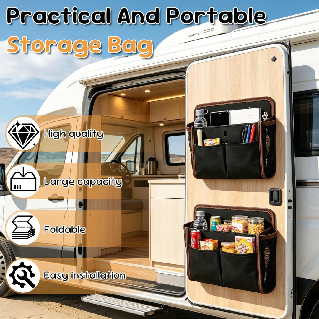 2 Stück Organizer Wohnmobil Selbstklebende Camping Organizer