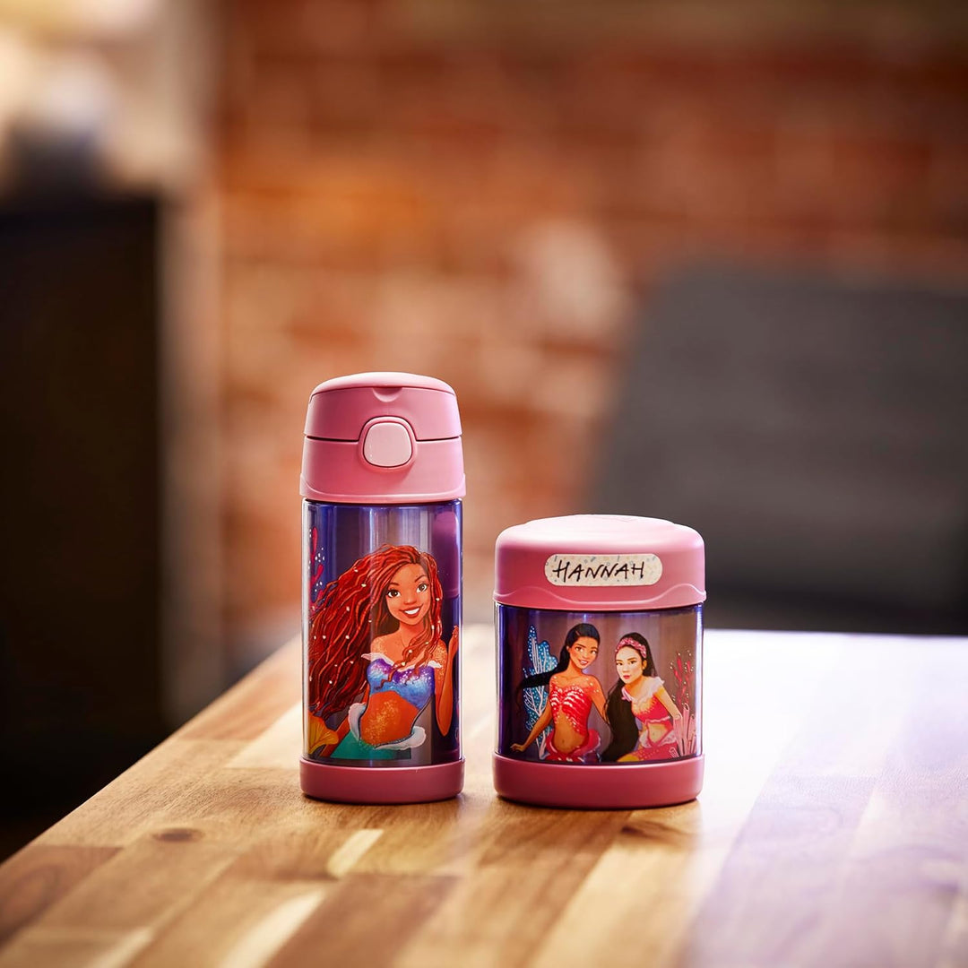 Thermos kids FUNTAINER Thermobehälter für Essen 300ml, Disney Meerjungfrau - Edelstahl, absolut dich