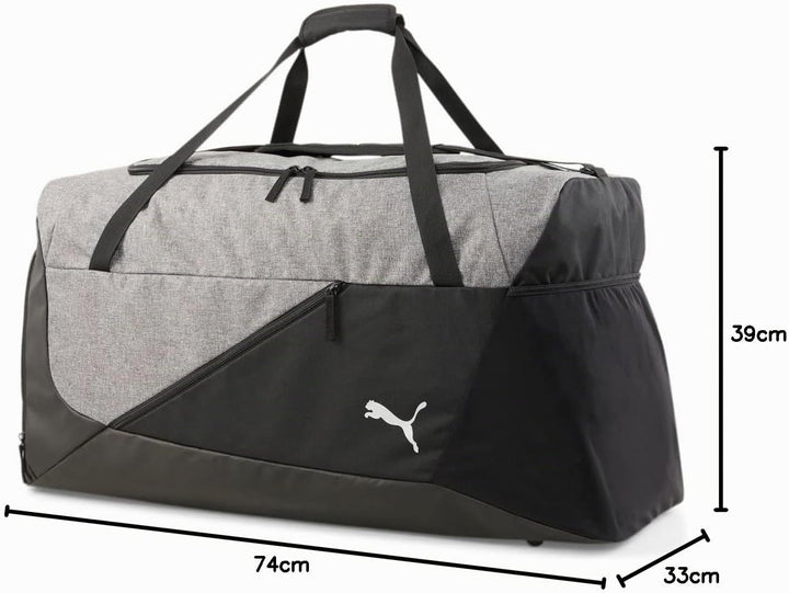 PUMA Sporttasche teamFINAL Teambag Puma Schwarz-grau Mittel Gesprenkelt Einheitsgrösse, Puma Schwarz