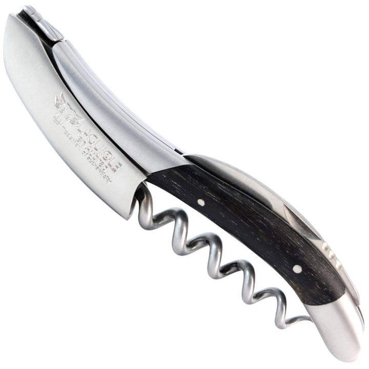 LAGUIOLE en Aubrac professionelles Sommelier Kellnermesser Ebenholz