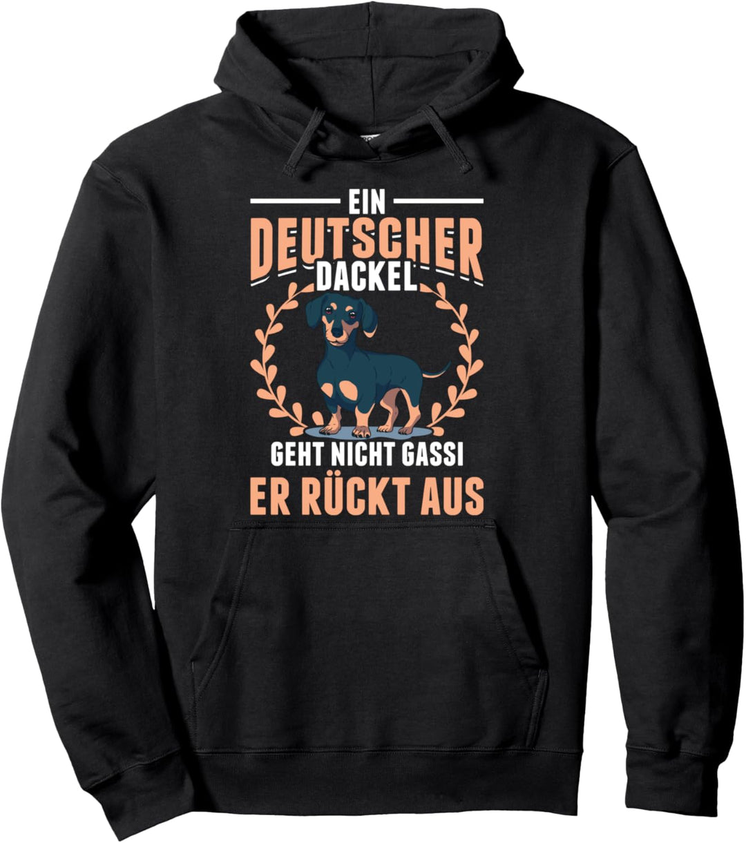 Deutsche Dackel rücken aus - Lustiges Dackel Pullover Hoodie