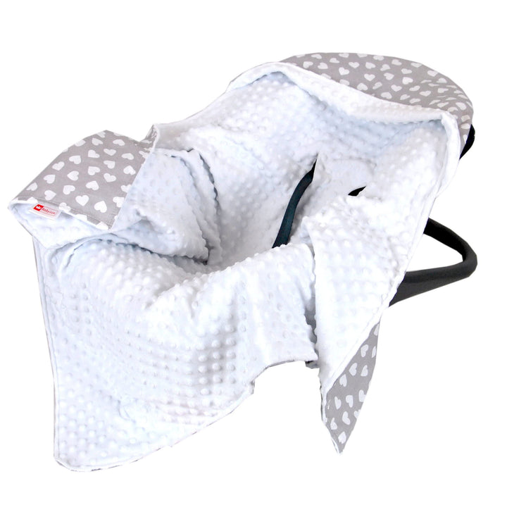Babylux Baby EINSCHLAGDECKE 90 x 90 cm Einlage Babyschale Kinderwagen Buggy Decke Autoschale Autosit