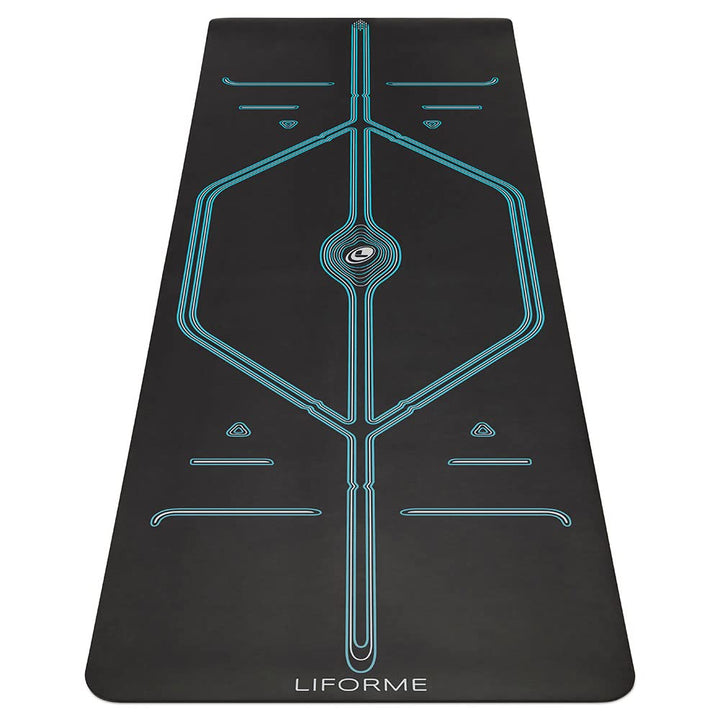 Liforme XL Yogamatte – inklusive Yogatasche, patentiertes Ausrichtungssystem, rutschfest, umweltfreu