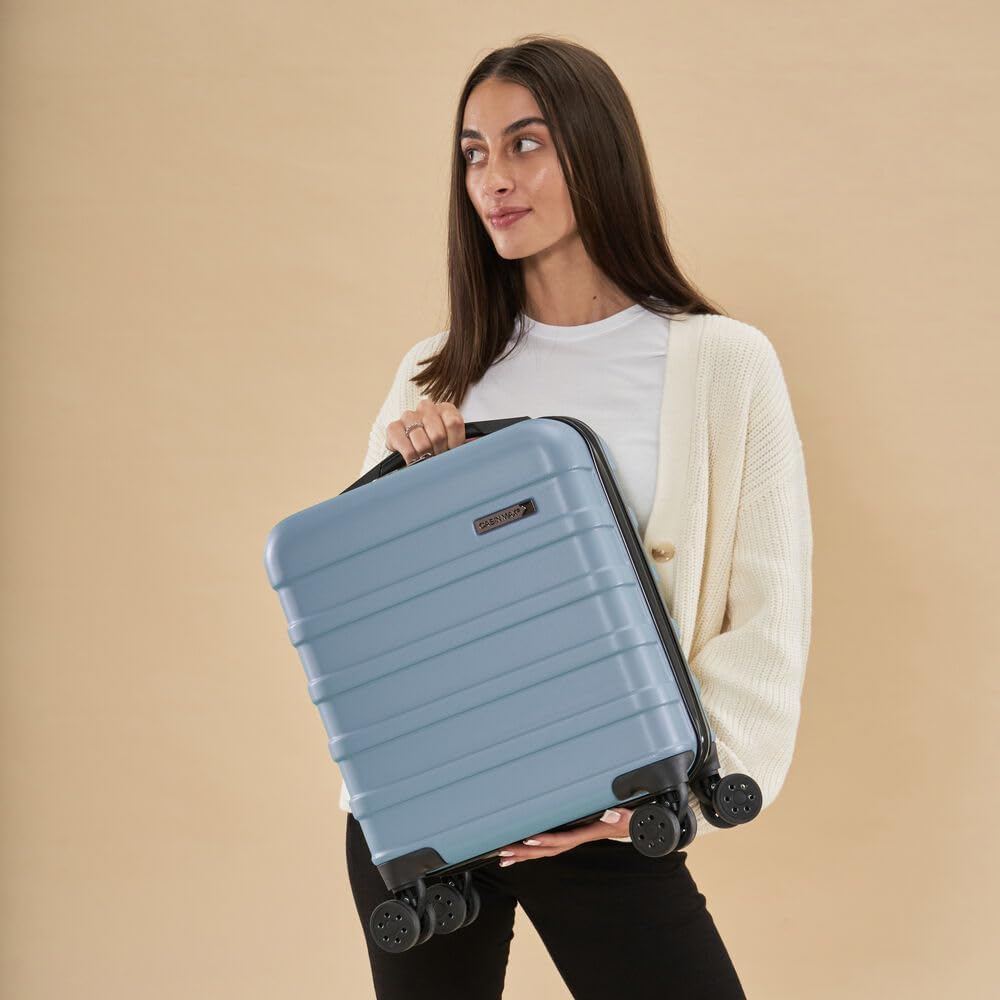 Cabin Max Anode 30L 45x36x20 cm Handgepäck Koffer – leicht, Hartschale, 4 Räder, Leichtes Handgepäck