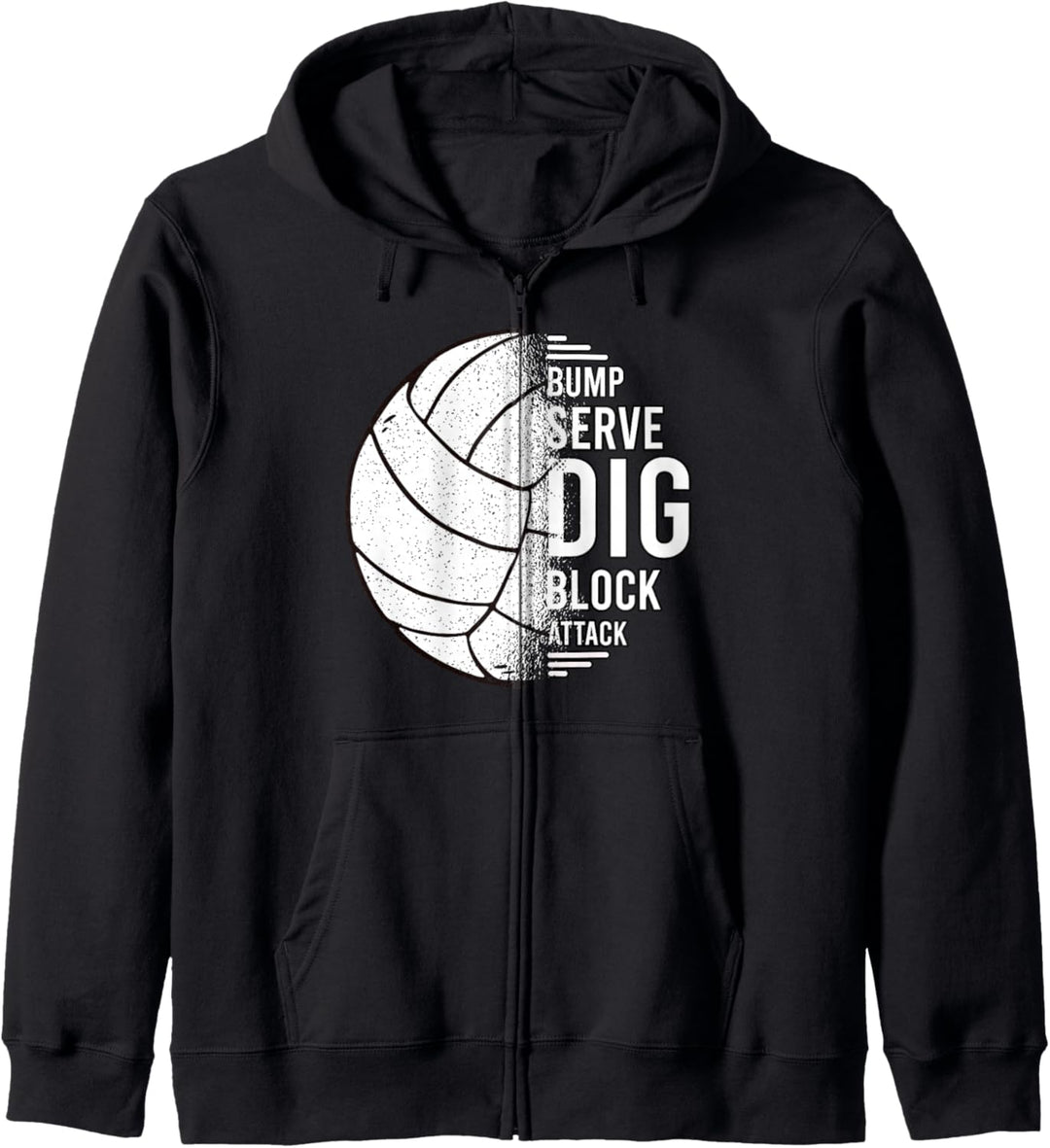Volleyball für Volleyballmannschaft und Beachvolleyball Kapuzenjacke