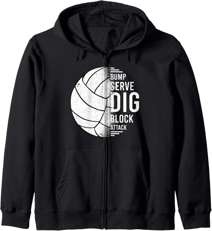 Volleyball für Volleyballmannschaft und Beachvolleyball Kapuzenjacke