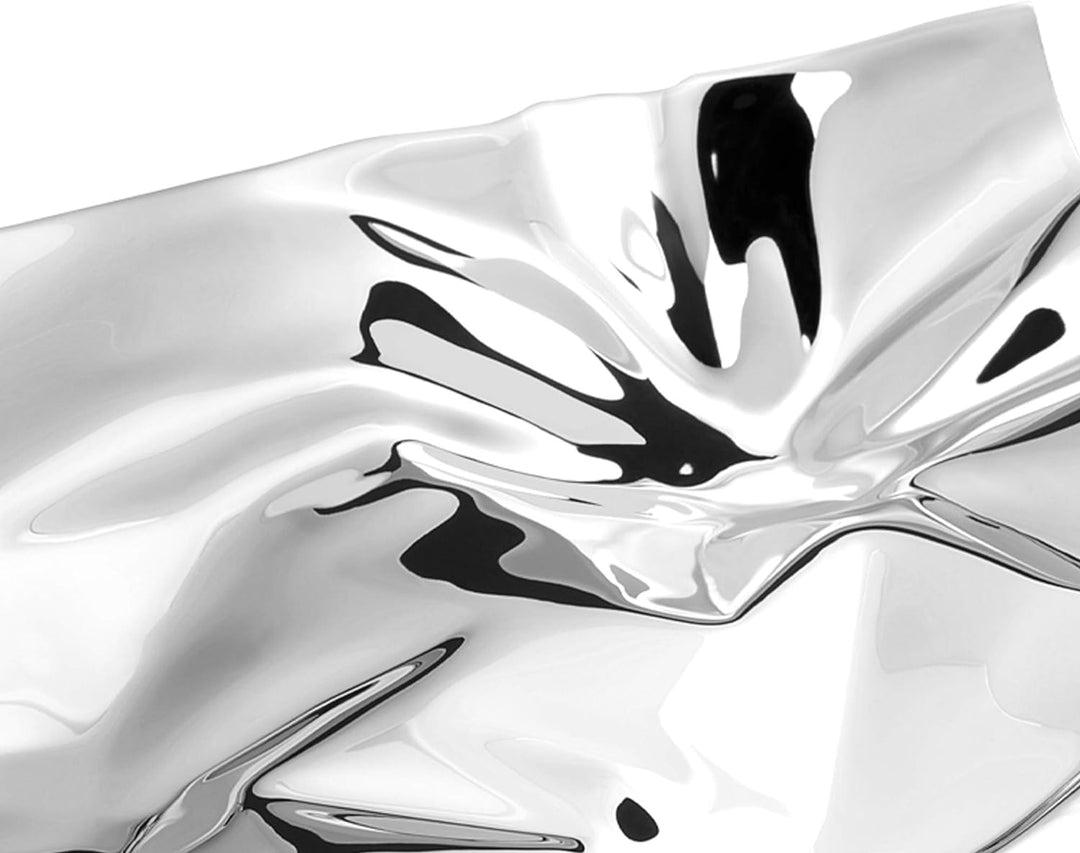 Georg Jensen GJ 083479 Panton Dish mittel, Edelstahl, Stainless Steel, 39 x 31,5 x 7,3 cm 39 x 31.5