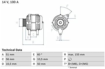 BOSCH 0986041330 Generator