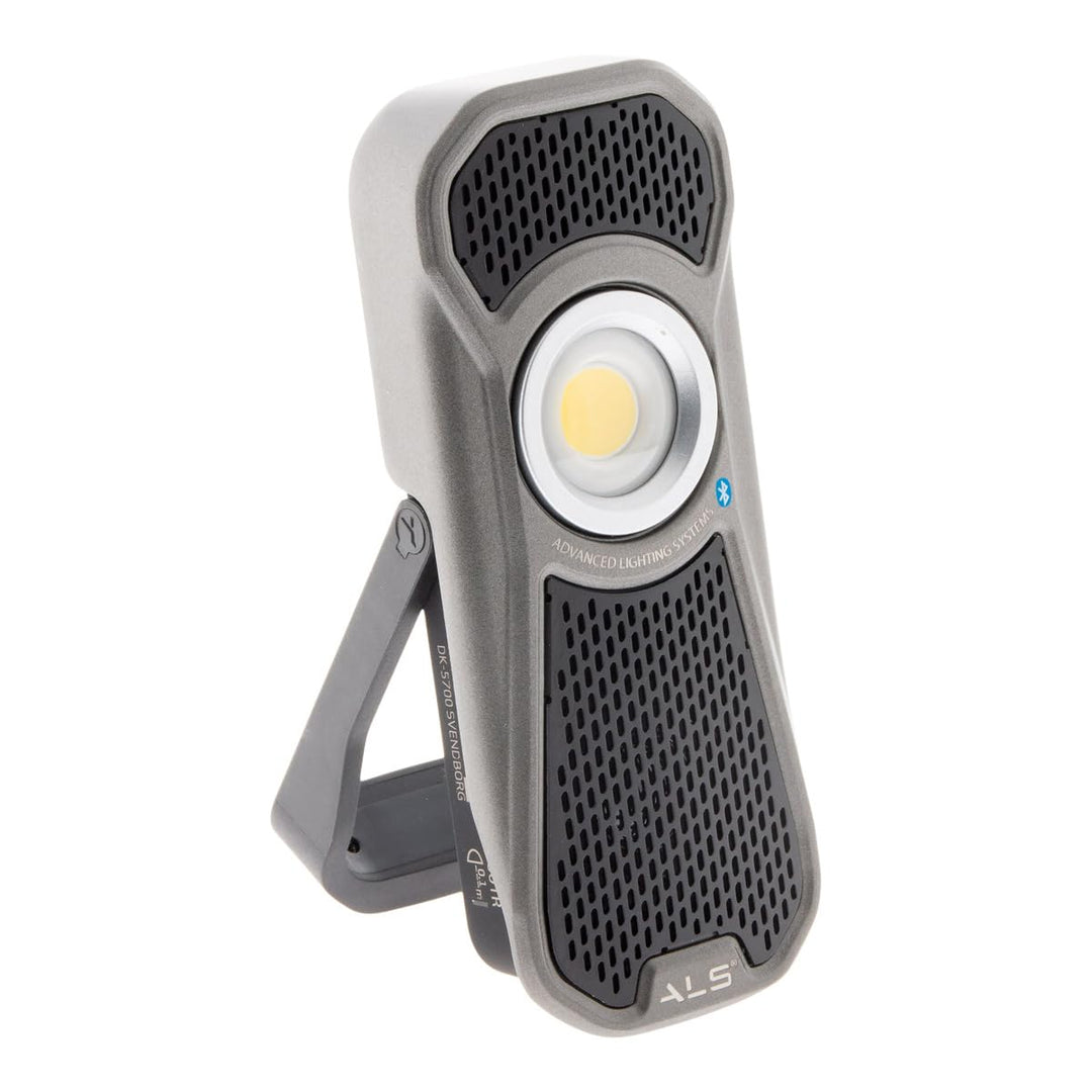 Scangrip ALS AUD601R LED-Akkuhandleuchte Audio Light 600 Lumen inkl. Bluetooth