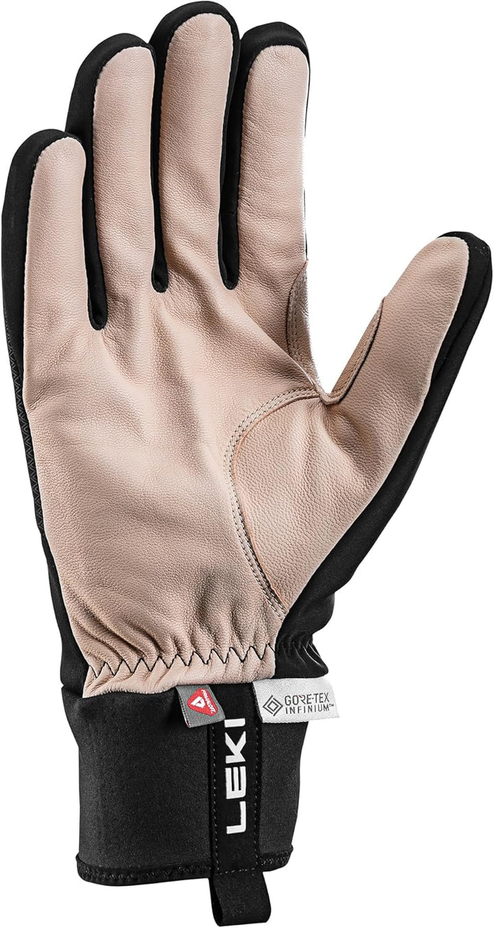 LEKI Unisex PRC Premium Thermo Plus Handschuhe Langlauf Running Black-Sand Black-Sand 10, Black-Sand