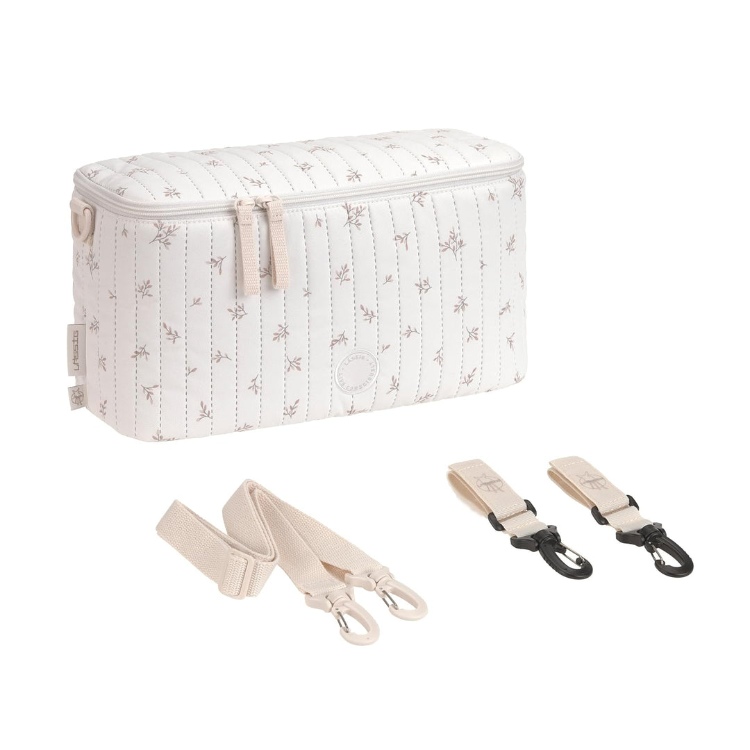 LÄSSIG Umhängetasche Enoa Buggy Organizer Miracle of Nature Leaves creme