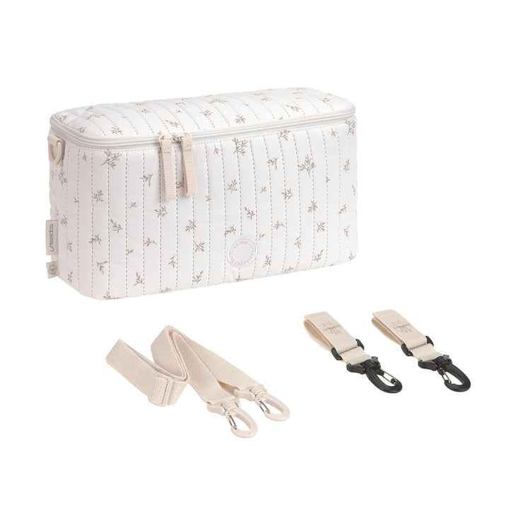 LÄSSIG Umhängetasche Enoa Buggy Organizer Miracle of Nature Leaves creme