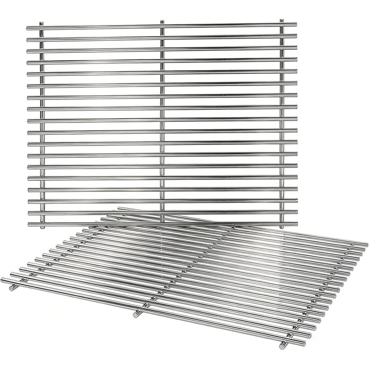 GFTIME 49,5 x 33cm 7528 Grillrost Edelstahl für Weber Genesis E-310/320/330, S-310/320/330 (2007-201