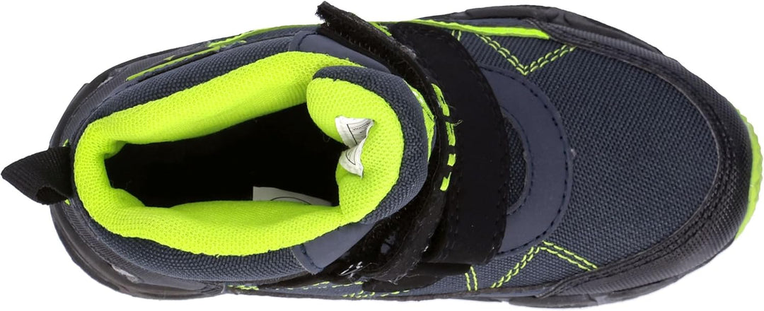 Lico Jungen Pelle V Blinky Stiefelette 25 EU Marine Schwarz Lemon, 25 EU Marine Schwarz Lemon