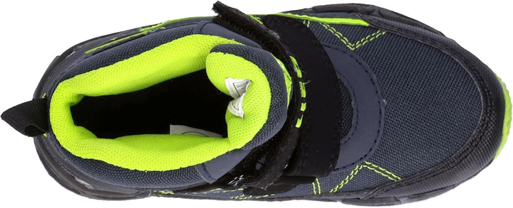 Lico Jungen Pelle V Blinky Stiefelette 25 EU Marine Schwarz Lemon, 25 EU Marine Schwarz Lemon