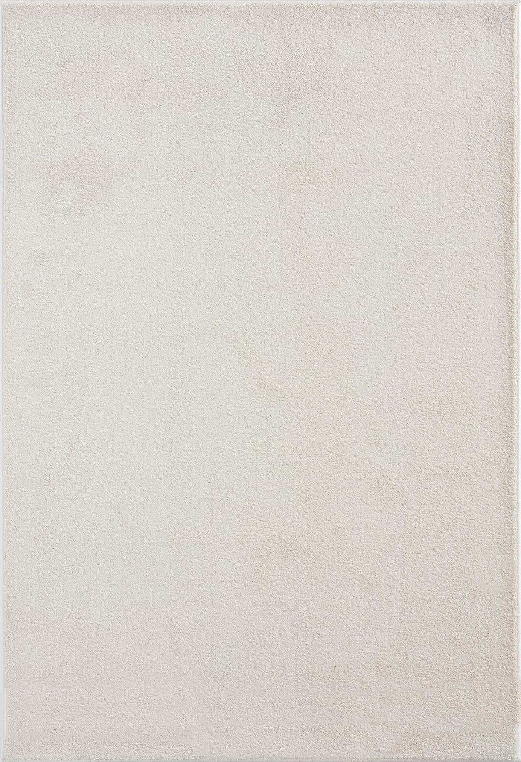 Mia´s Teppiche Emma Wohnzimmer Teppich, Kurzflor, 80x150 cm, Creme 80 x 150 cm Creme, 80 x 150 cm Cr