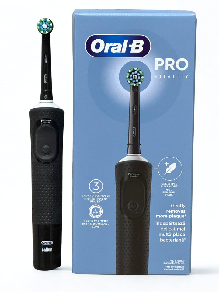 Oral-B Vitality Pro, elektrische Zahnbürste, Schwarz