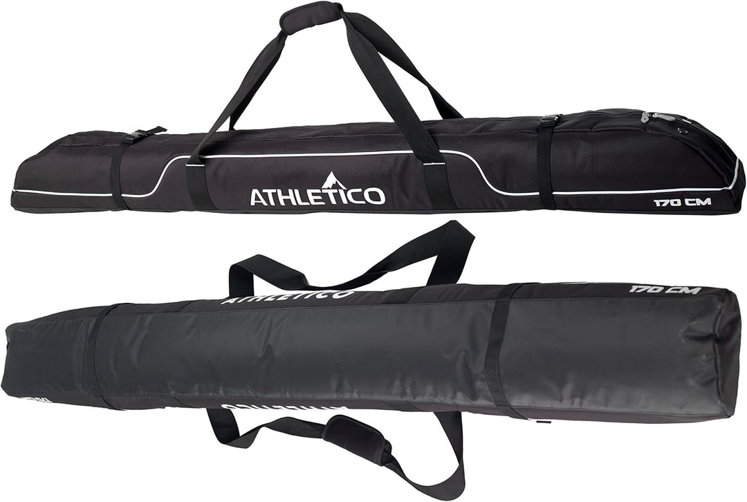 Athletico Diamond Trail gepolsterte Skitasche – Einzelne Ski Reisetasche zum Transport von Ski Schwa