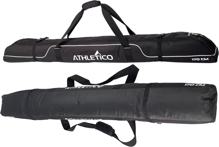 Athletico Diamond Trail gepolsterte Skitasche – Einzelne Ski Reisetasche zum Transport von Ski Schwa