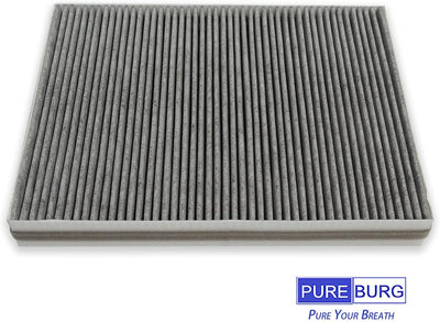 PUREBURG 2er-Pack HEPA + Aktivkohle 2-in-1-Filter, kompatibel mit Philips AC4072/11 Luftreiniger, Te