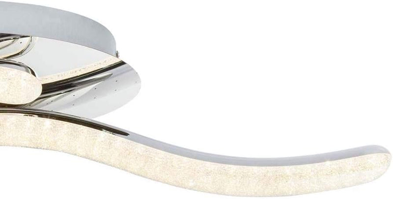 GLOBO Deckenleuchte, Chrom, 24 W