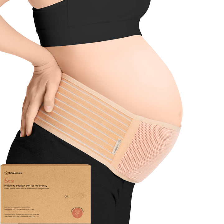 KeaBabies Bauchgurt Schwangerschaft - Weicher und atmungsaktiver schwangerschaftsgürtel - Bauchband