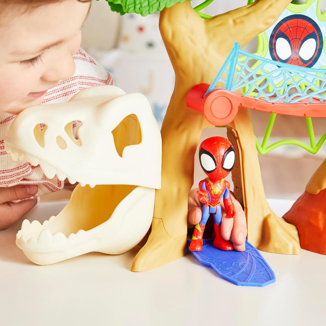 Marvel Spidey und Seine Super-Freunde Dino-Baumhaus Superhelden-Spielset