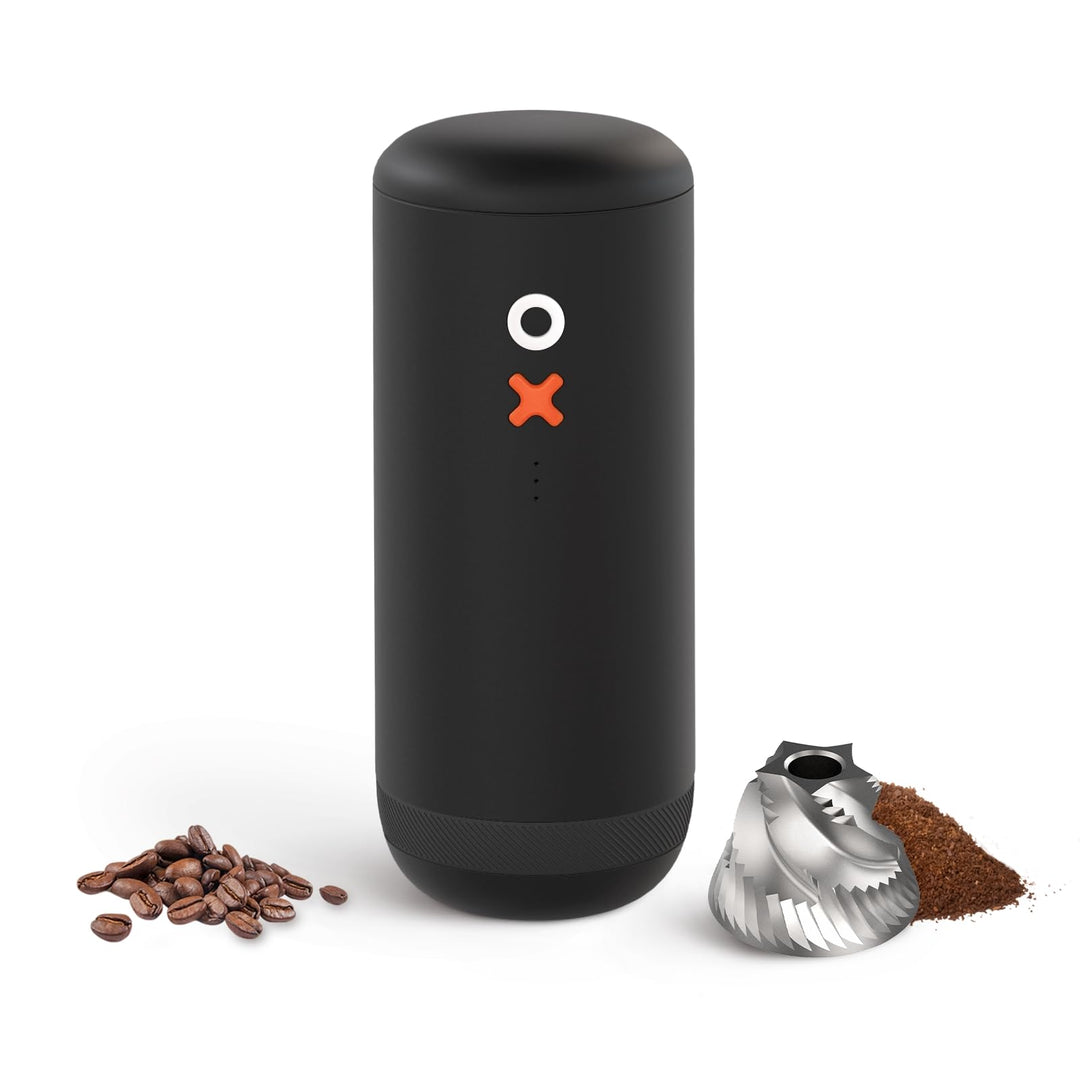 Timemore & Nuttii Burr Tragbare Kaffeemühle, Elektrisch | leise, einstellbares konisches Mahlwerk, 2