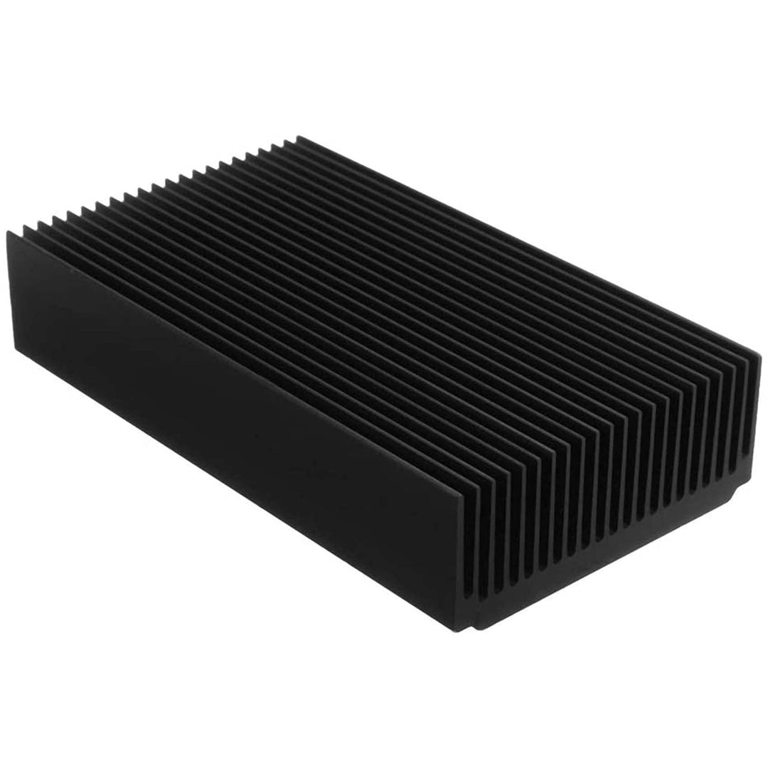MDYBF GrossEr KüHlköRper 4,72 X 2,72 X 1,06/120 X 69 X 27 Mm KüHlköRper KüHlung Schwarz Oxid KüHler
