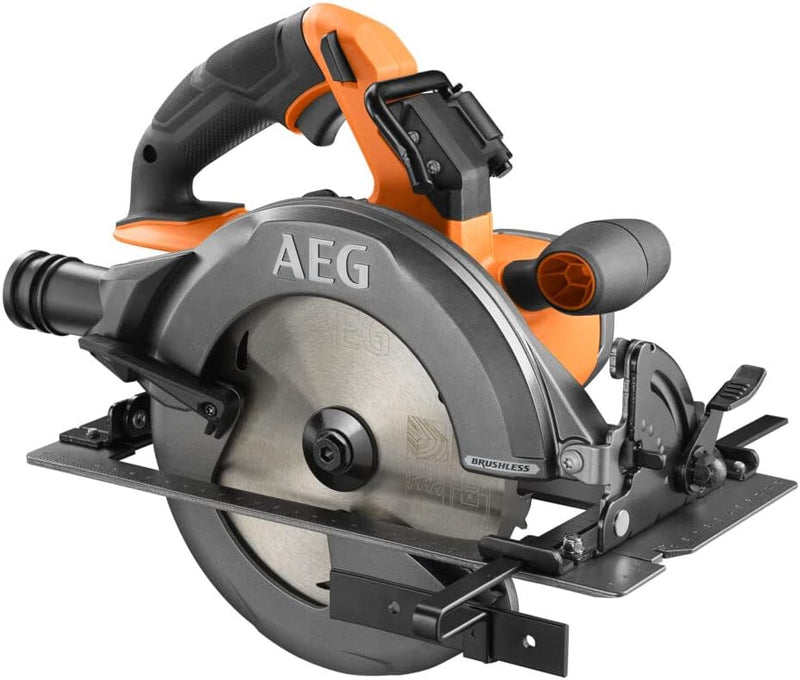 AEG 18 V PRO18V Brushless Akku-Handkreissäge BKS18BL2-0 (Sägeblatt-Ø 190 mm, Schnitttiefe 90°/45° 68