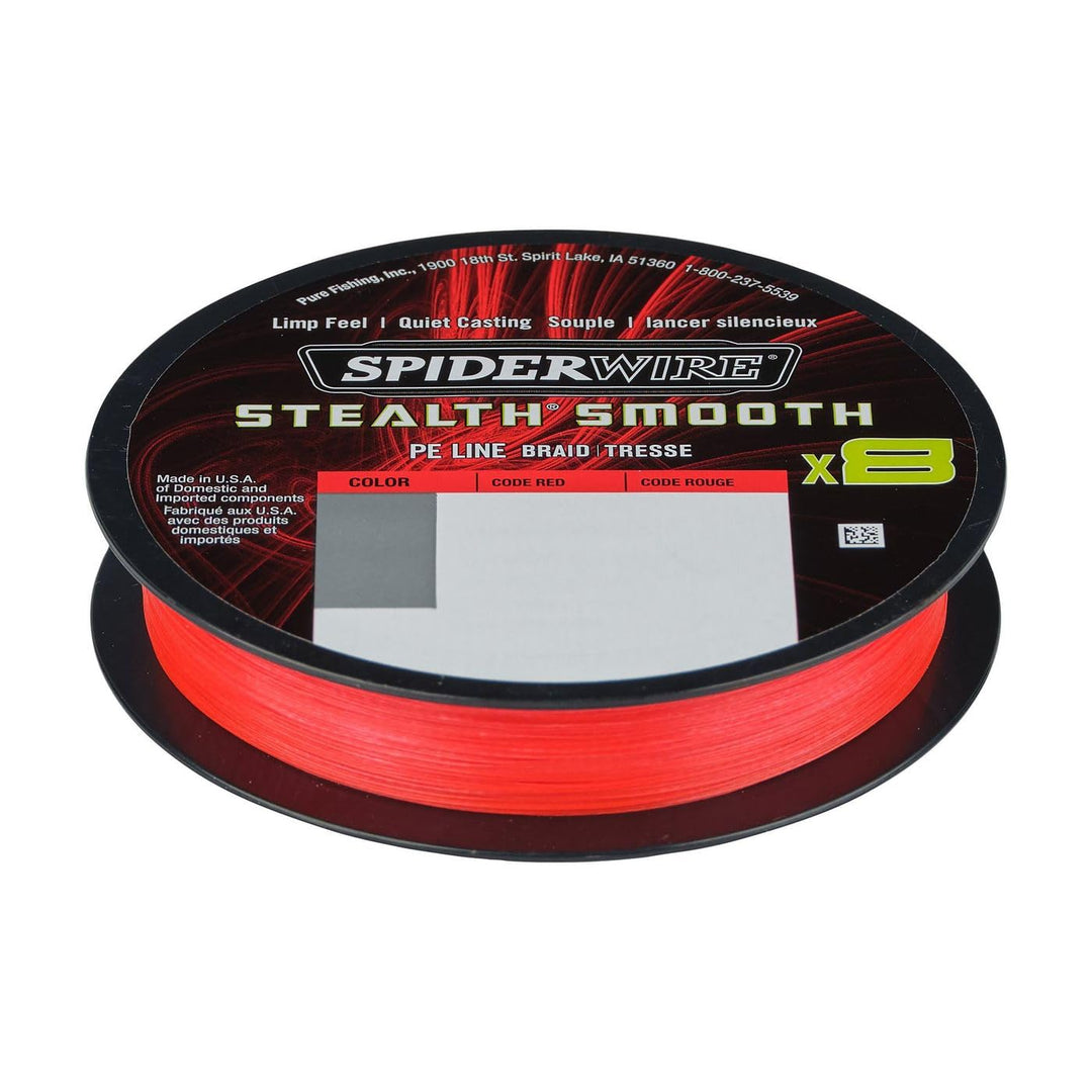 Spiderwire Stealth Smooth8 0.33mm 300M 38.1K Code red