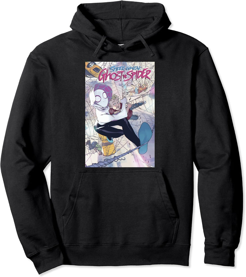 Marvel Spider-Gwen Ghost-Spider Comic Cover Pullover Hoodie