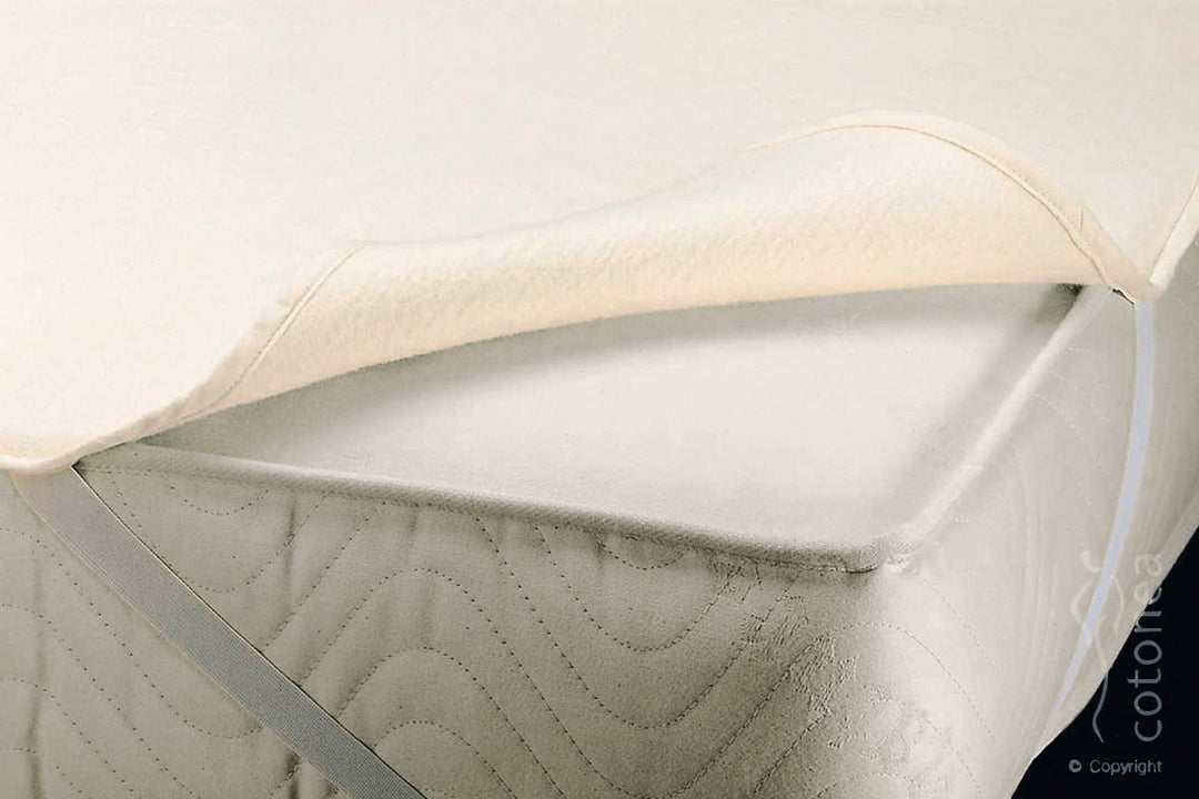Cotonea Molton Matratzenauflage Bio-Baumwolle 140x200 cm 140 x 200 cm, 140 x 200 cm