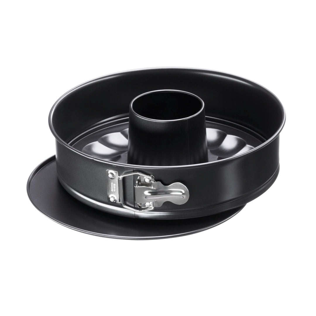 Original Kaiser Classic Springform 28 cm rund, 2 Böden, Flach- und Rohrboden, runde Backform antihaf