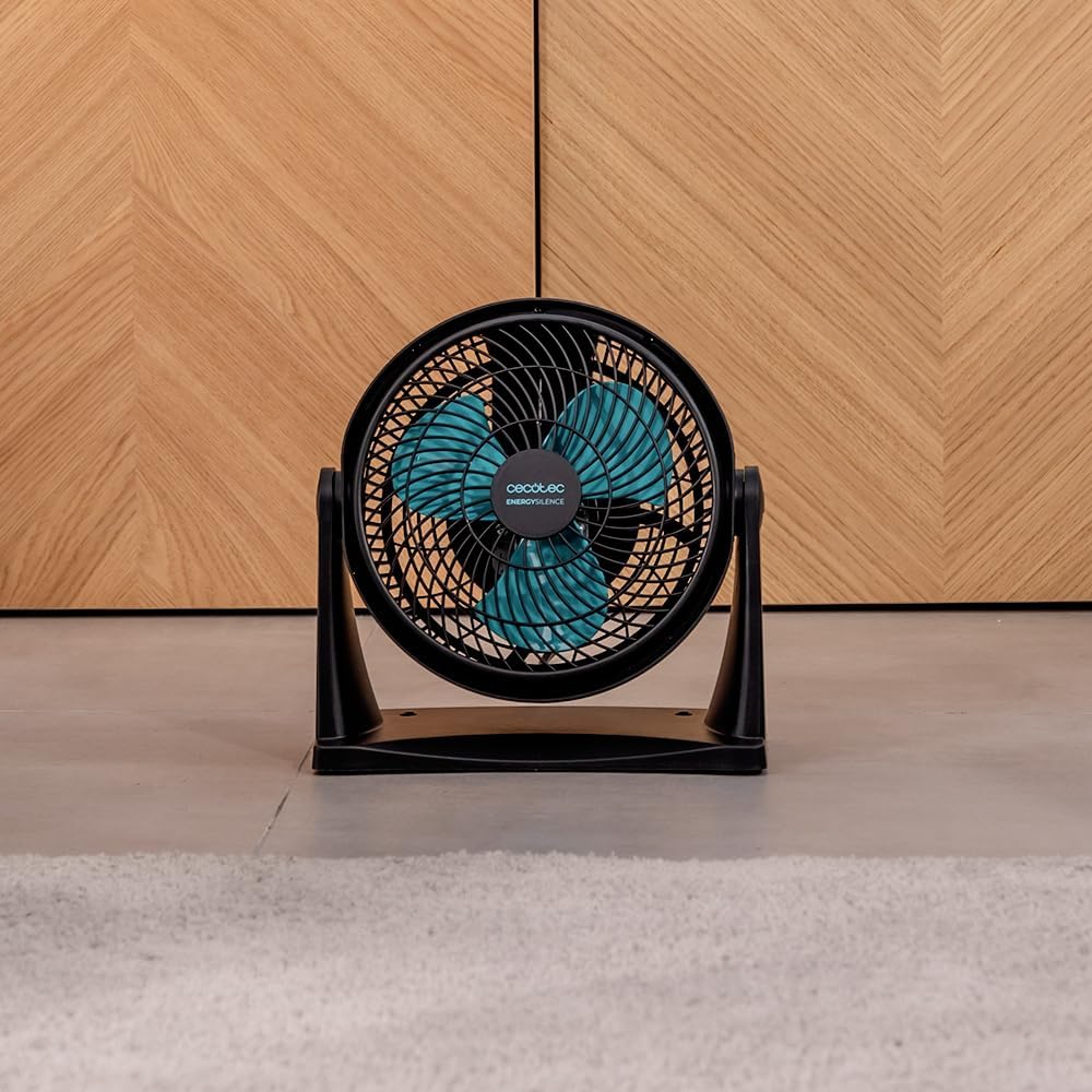 Cecotec Industrieller Bodenventilator EnergySilence 900 FloorFlow, 30 W, Durchmesser 22,6 cm, 2 Gesc