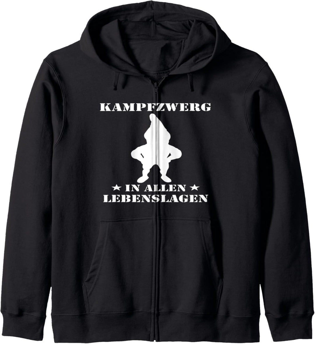 Kampfzwerg in allen Lebenslagen Geschenk Für Zwerge Kleine Kapuzenjacke